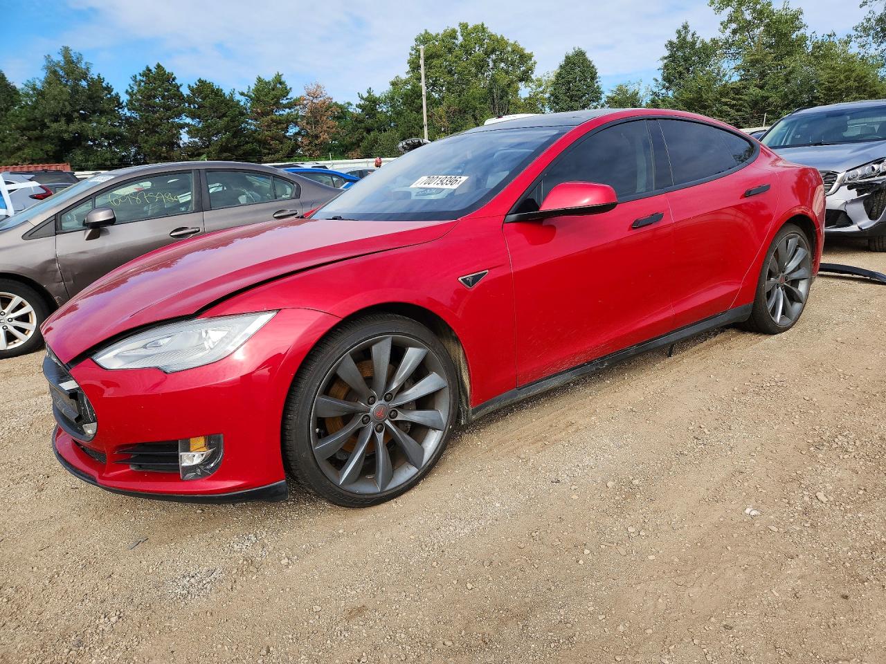 Photo of the 2012 TESLA MODEL S