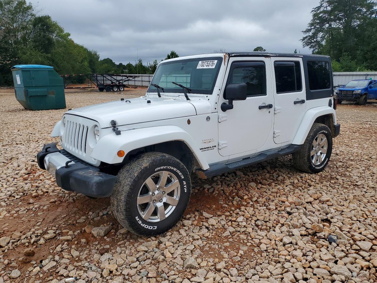 Photo of the 2012 JEEP WRANGLER UNLIMITED SAHARA