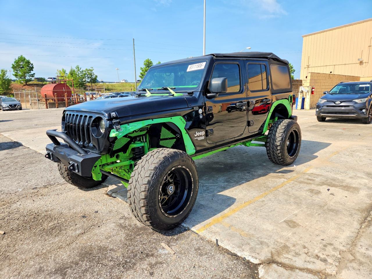 Photo of the 2018 JEEP WRANGLER UNLIMITED SPORT