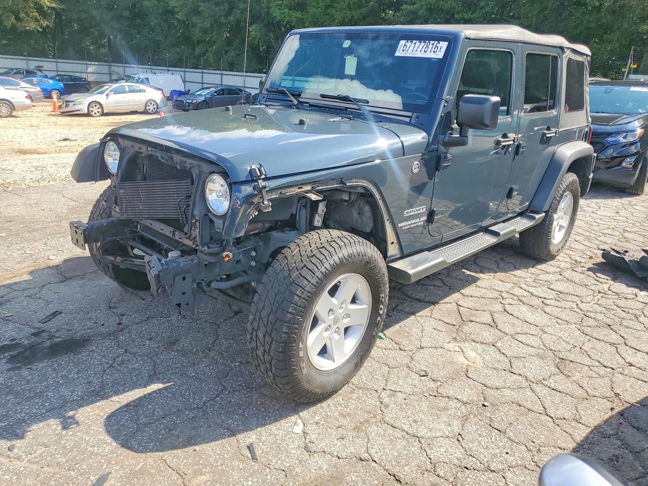Photo of the 2017 JEEP WRANGLER UNLIMITED SPORT