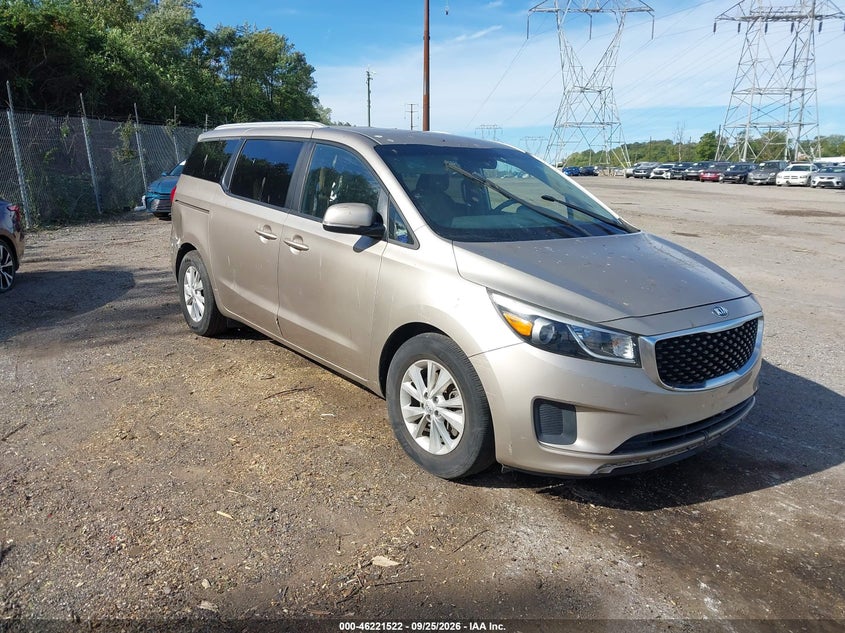 Photo of the 2015 KIA SEDONA LX