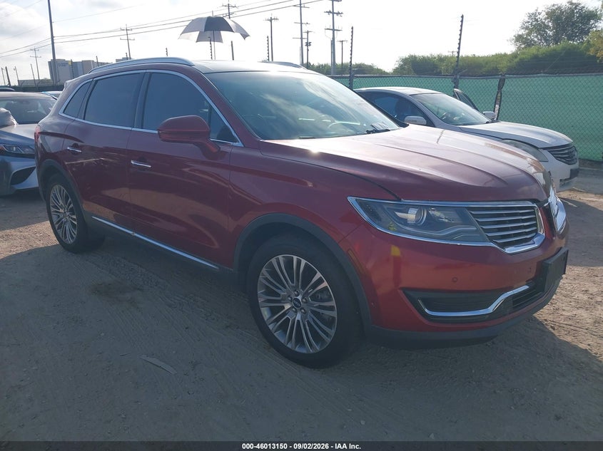Photo of the 2016 LINCOLN MKX RESERVE