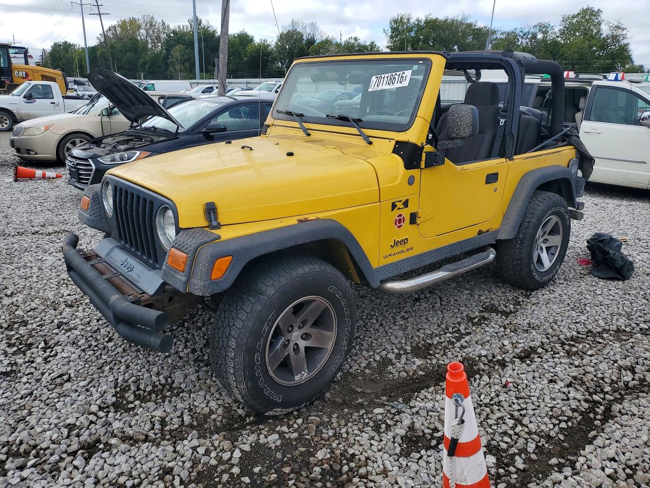 Photo of the 2004 JEEP WRANGLER X