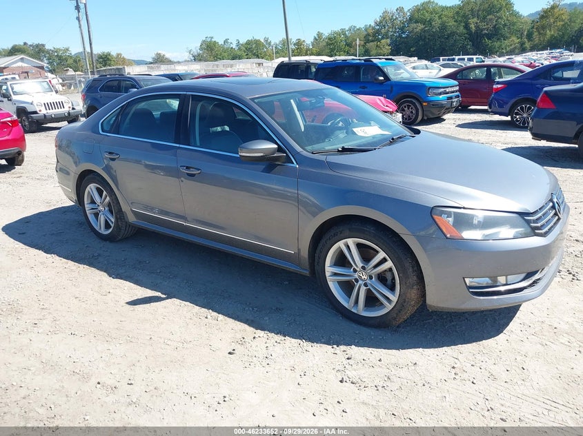 Photo of the 2013 VOLKSWAGEN PASSAT 2.0L TDI SEL PREMIUM